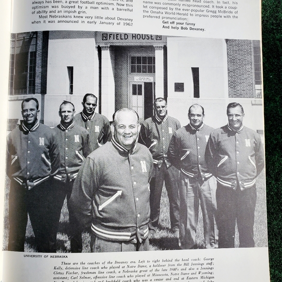 Go Big Red The Story Of Cornhusker Football 1966 Hollis J Limprecht James  Denne - Picture 12 of 16